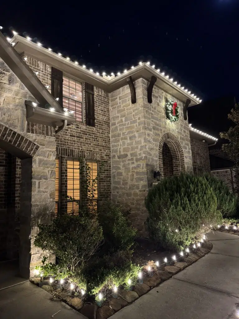Christmas Light Installation project 1